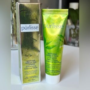New ! Purlisse Matcha Green Tea + Lemon Detoxifying Charcoal Mask